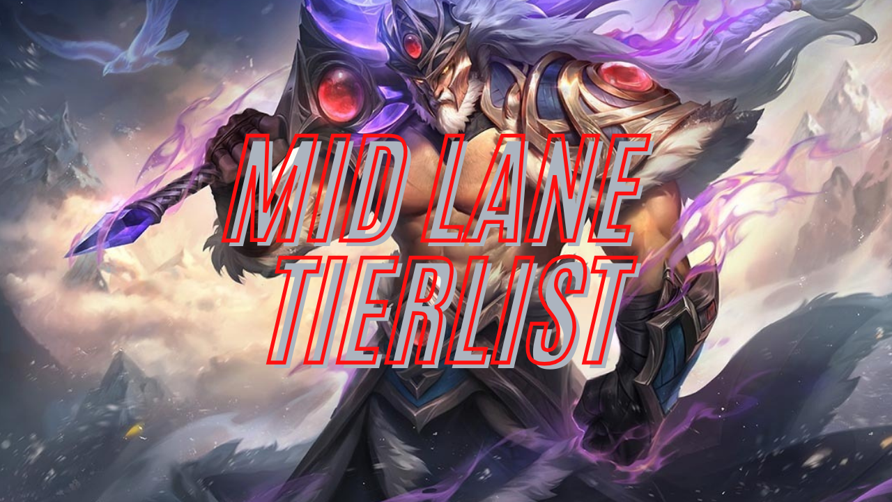 League of Legends Mid Lane Tierlist Season 14 Split 3