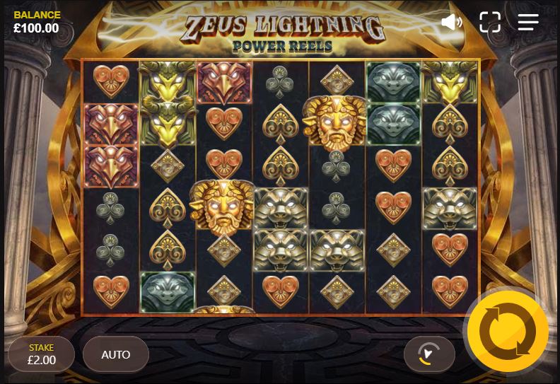 Zeus Lightning: Power Reels Slot by Red Tiger